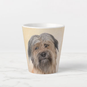Tasse Latte Peinture de berger pyrénéenne - Cute Original Chie