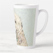 Tasse Latte Peinture de Cocker Spaniel Buff - Art original de (Droite)