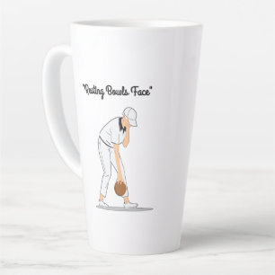 Tasse Latte Pelouse Bowls : Repose des Bowls Face