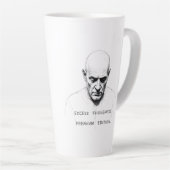 Tasse Latte Pensées Excessives ? Édition Premium (Angle droit)