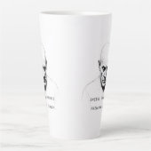 Tasse Latte Pensées Excessives ? Édition Premium (Devant)