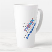 Tasse Latte Penser différemment 6.w (Angle droit)