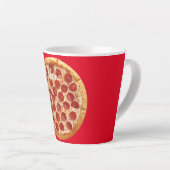 Tasse Latte Pepperoni Pizza Thunder_Cove (Angle droit)
