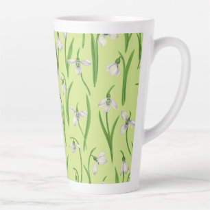 Tasse Latte Perce-neige sur miel de rosée