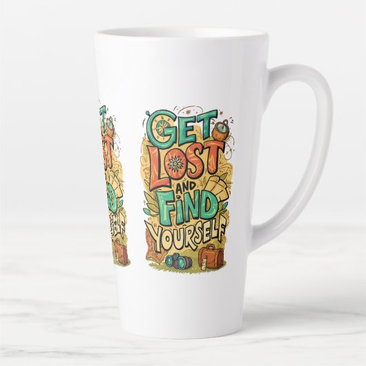 Tasse Latte Perdez-Vous et Trouvez-Vous (Droite)