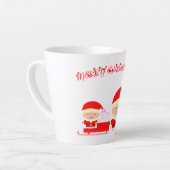 Tasse Latte Père Noël (Angle gauche)