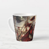 Tasse Latte Père Noël Est Un Pirate (Angle gauche)