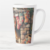 Tasse Latte Père Noël par foyer Noël Stockage (Droite)