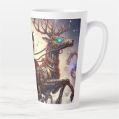 Tasse Latte Père Noël/Reindeer steampunk Noël/hiver (Droite)