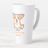 Tasse Latte Perfect Designs for Dog Lovers & Pet Gifts (Angle droit)