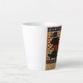 Tasse Latte Perles animales Totem (Devant)