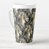 Tasse Latte Perles dorées (Angle gauche)