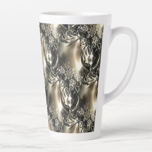 Tasse Latte Perles dorées (Droite)