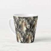 Tasse Latte Perles dorées (Angle gauche)