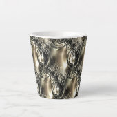 Tasse Latte Perles dorées (Devant)