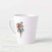 Tasse Latte Perroquet (Angle gauche)