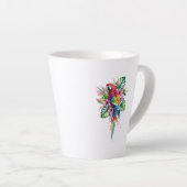 Tasse Latte Perroquet (Angle droit)