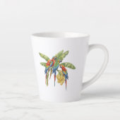 Tasse Latte Perroquet (Droite)