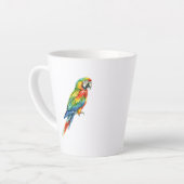 Tasse Latte Perroquet (Angle gauche)