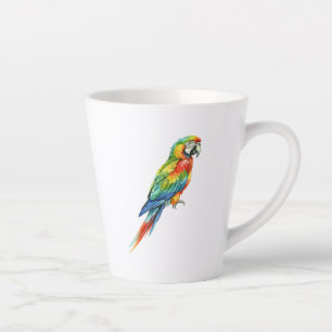 Tasse Latte Perroquet