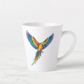Tasse Latte Perroquet (Droite)