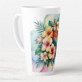 Tasse Latte Perroquet exotique (Angle gauche)