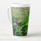 Tasse Latte Perroquet vert (Angle gauche)