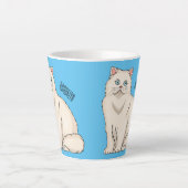 Tasse Latte Persian cat (Devant)
