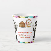Tasse Latte Personalise: Marcel, civet mime (Devant)