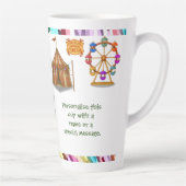 Tasse Latte Personalise: Pierre pelican's brilliant beak (Droite)