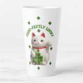 Tasse Latte Personalized cat Classic Mug, 11 oz (Devant)