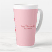 Tasse Latte Personalized Cute Milkshake Valentine (Angle droit)