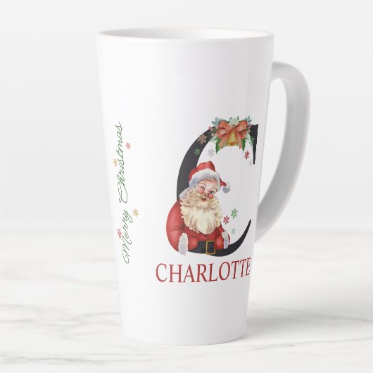 Tasse Latte Personalized with name | Unique Christmas gifts (Angle droit)