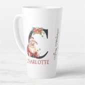 Tasse Latte Personalized with name | Unique Christmas gifts (Angle gauche)