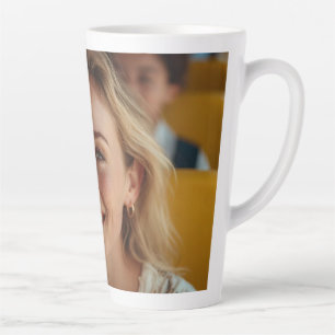 Tasse Latte Personnalisation de photo de conducteur d'autobus