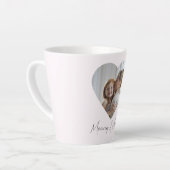 Tasse Latte Personnalisée pour Maman avec Nom & Ph (Angle gauche)