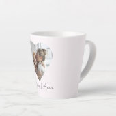 Tasse Latte Personnalisée pour Maman avec Nom & Ph (Angle droit)