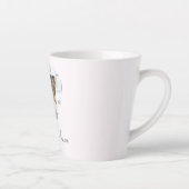 Tasse Latte Personnalisée pour Maman avec Nom & Ph (Droite)