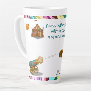 Tasse Latte Personnaliser : Hannibal le boulet de canon