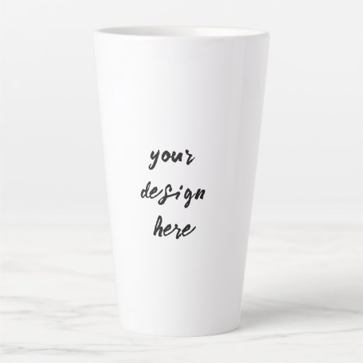 Tasse Latte Personnaliser ou Customiser (Devant)