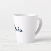 Tasse Latte Personnaliser ou Customiser (Angle droit)