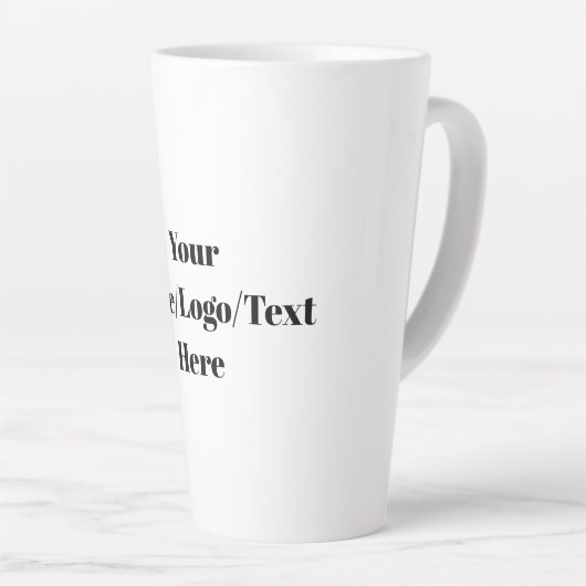 Tasse Latte Personnaliser ou Customiser (Angle droit)