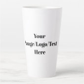 Tasse Latte Personnaliser ou Customiser (Devant)