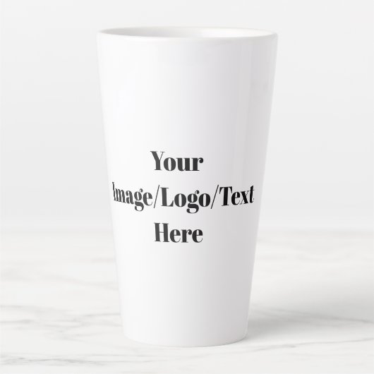 Tasse Latte Personnaliser ou Customiser (Devant)