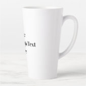 Tasse Latte Personnaliser ou Customiser (Droite)