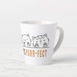 Tasse Latte Personne n'est purr-fait