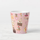 Tasse Latte pet cafe (Devant)