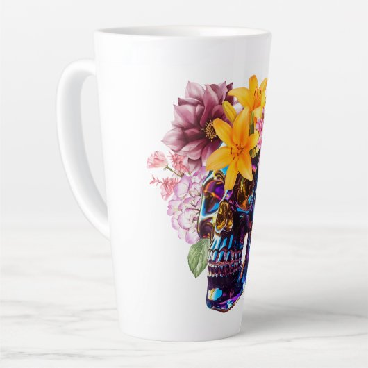 TASSE LATTE PETAUX DE COMPLEXE (Angle gauche)