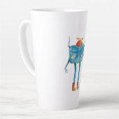 Tasse Latte Petit Alien Pi (Angle gauche)