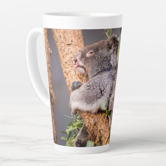 Tasse Latte Petit koala doux (Angle gauche)